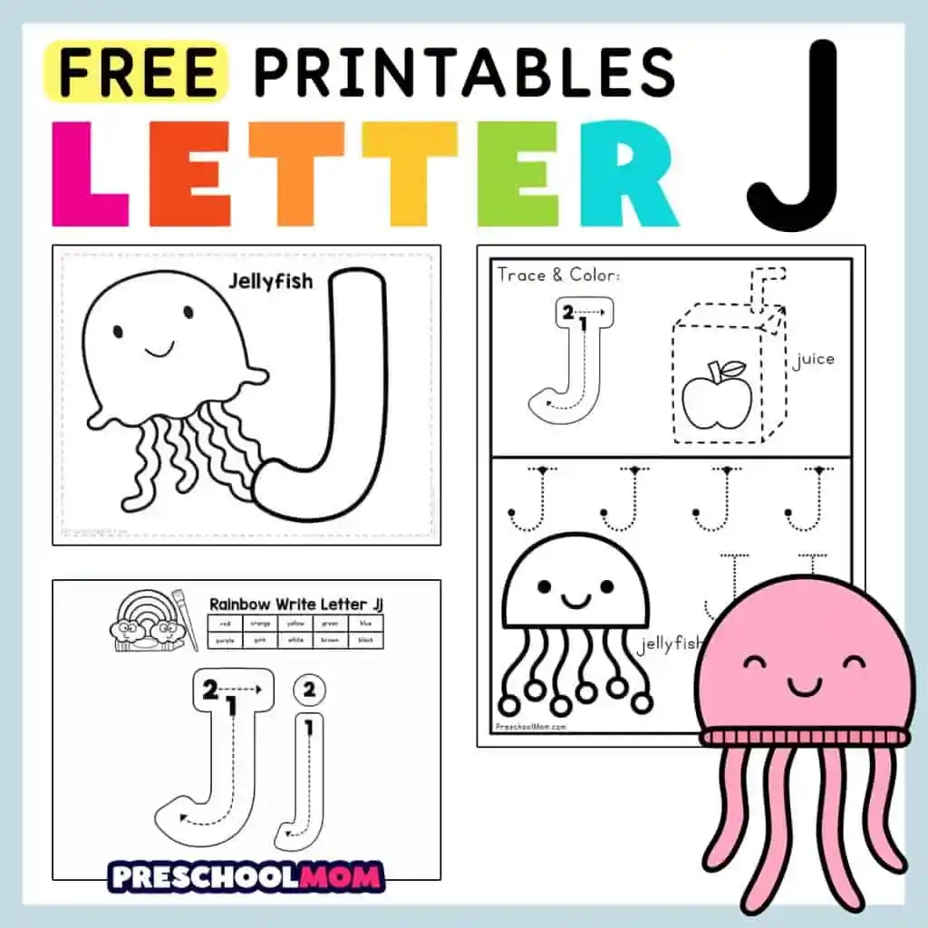 Free Printable J Worksheets