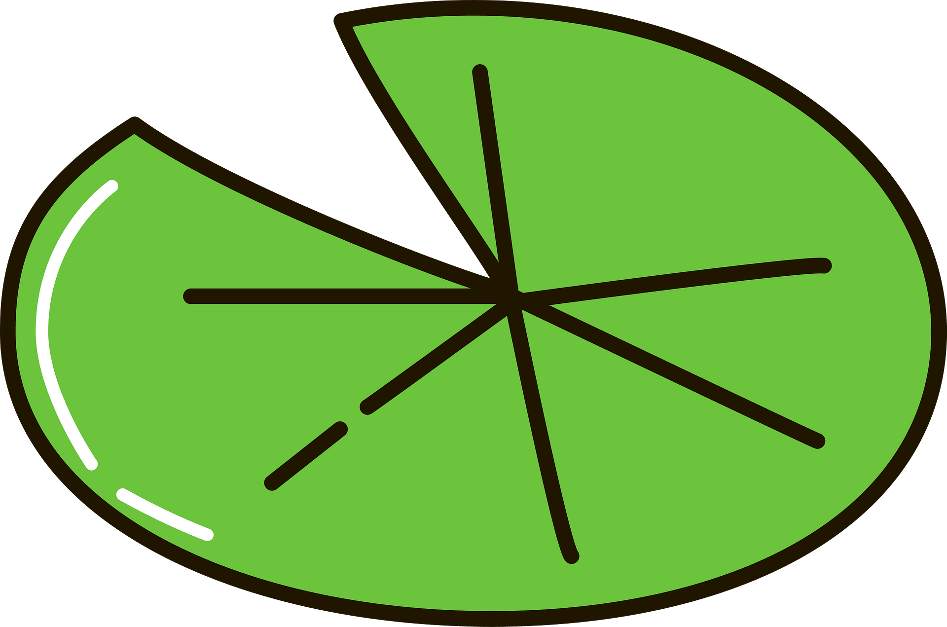 Lily Pad Free Vector Clipart Images On Creazilla