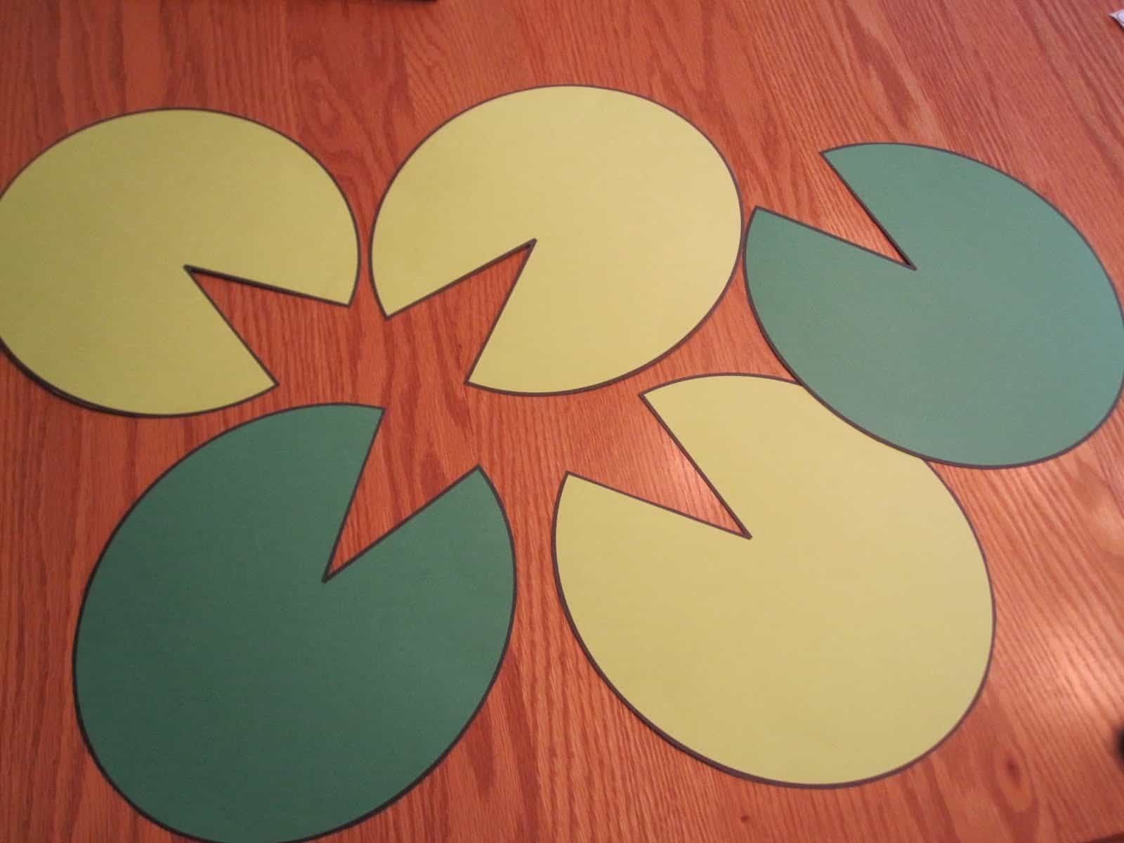 Printable Lily Pad Template