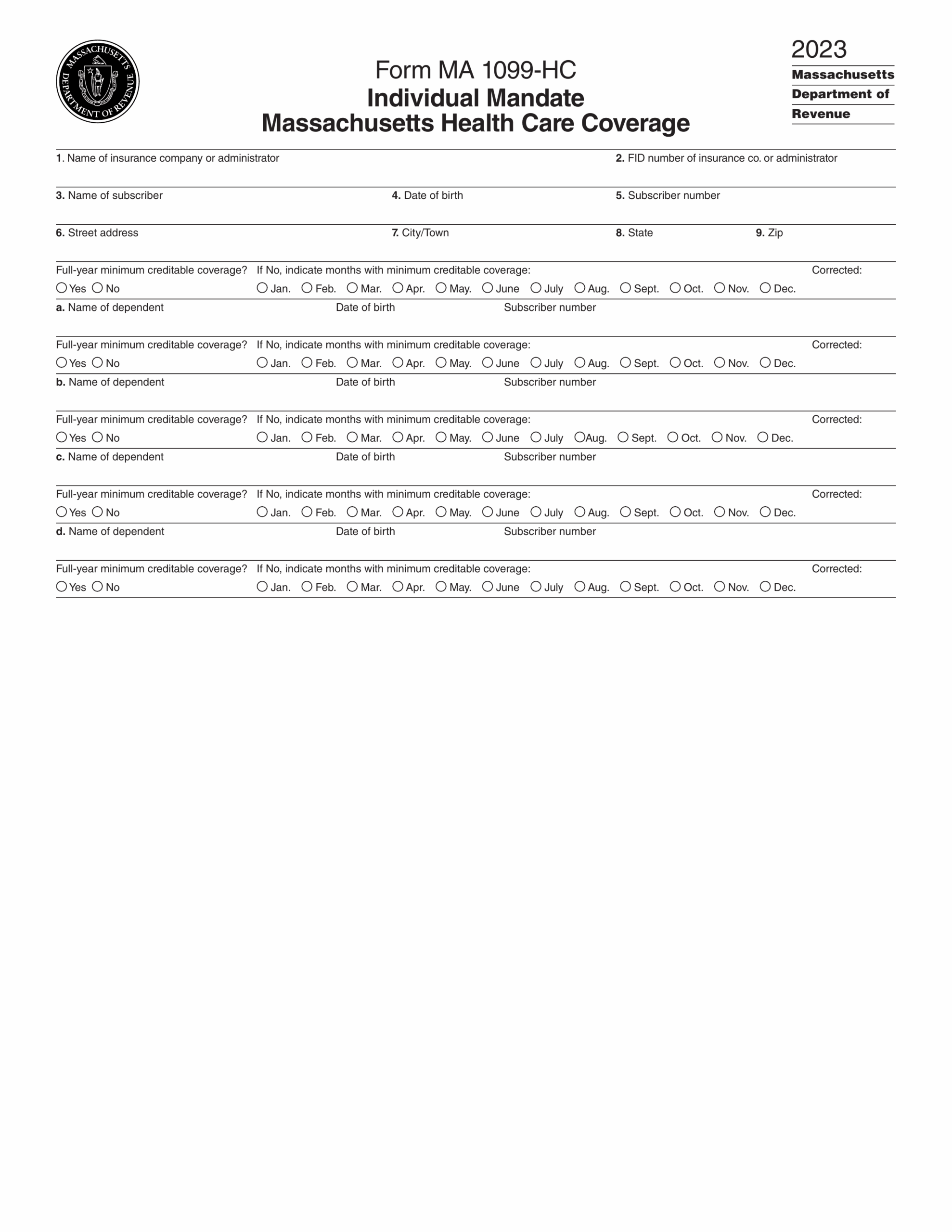 Hc 5 Form 2025