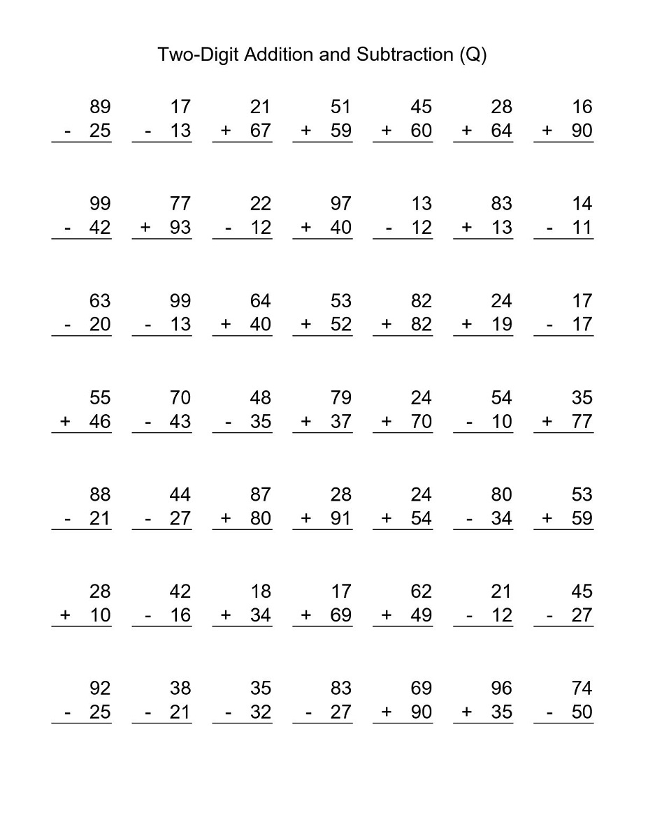 3rd Grade Math Worksheets Free Printable