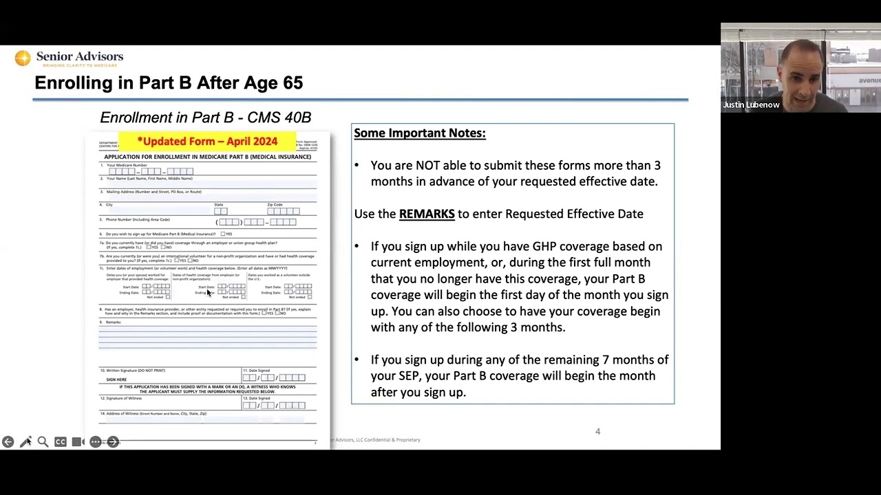 Medicare Form Cms 40b Printable Form