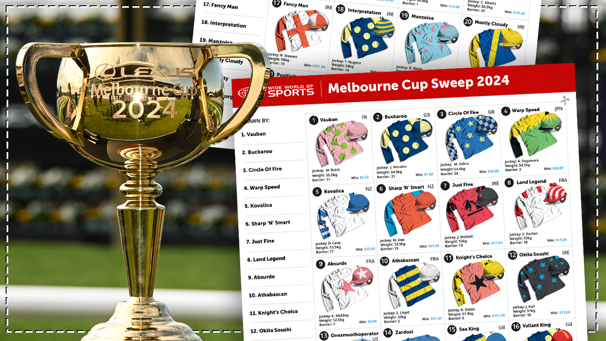 Melbourne Cup Form Guide Printable