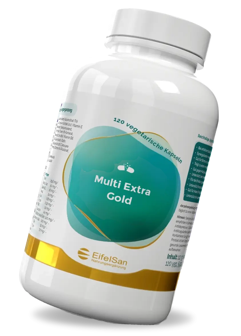 Multi Extra Gold 120 Kapseln 38 Vitalstoffe