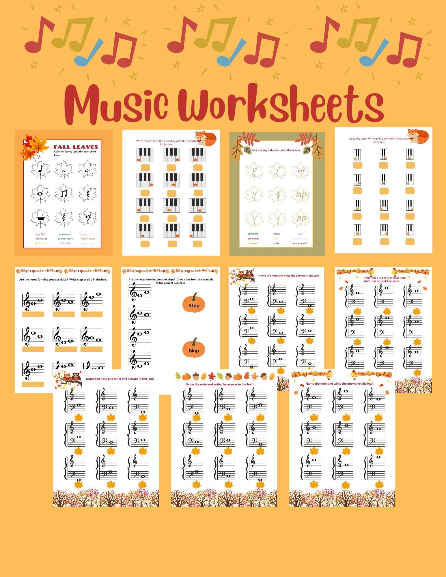Music Worksheets Music Printable Homeschool Printable Music Lesson 
