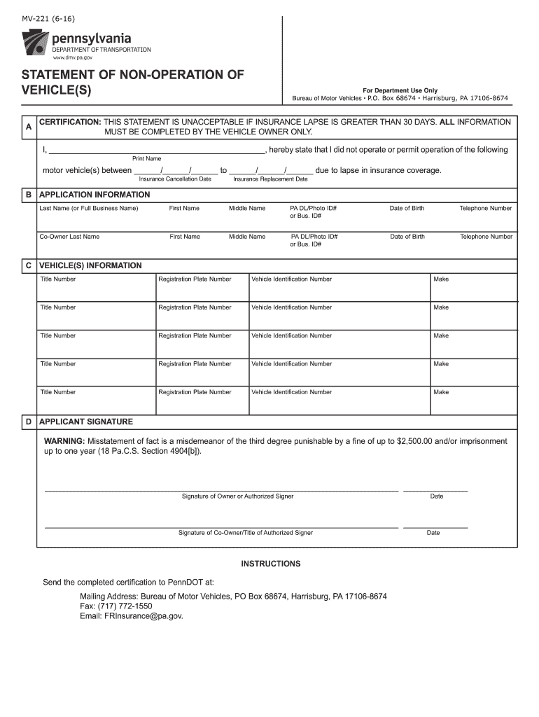 Mv221 Fill Out amp Sign Online DocHub