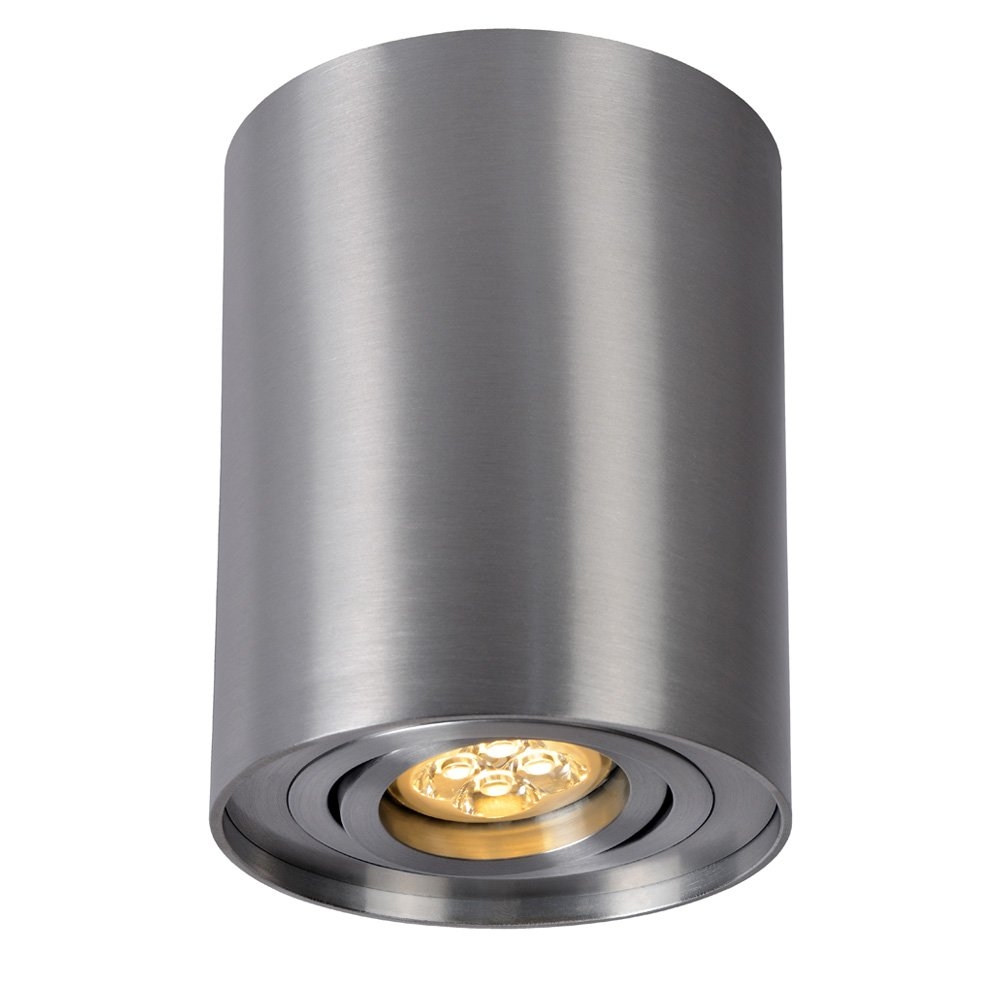 NCC Licht LED Deckenleuchte Aufbauleuchte Deckenspot Downlight Rund 6 5W GU10 2700K Warmwei Aluminium Silber Schwenkbar Amazon de Beleuchtung