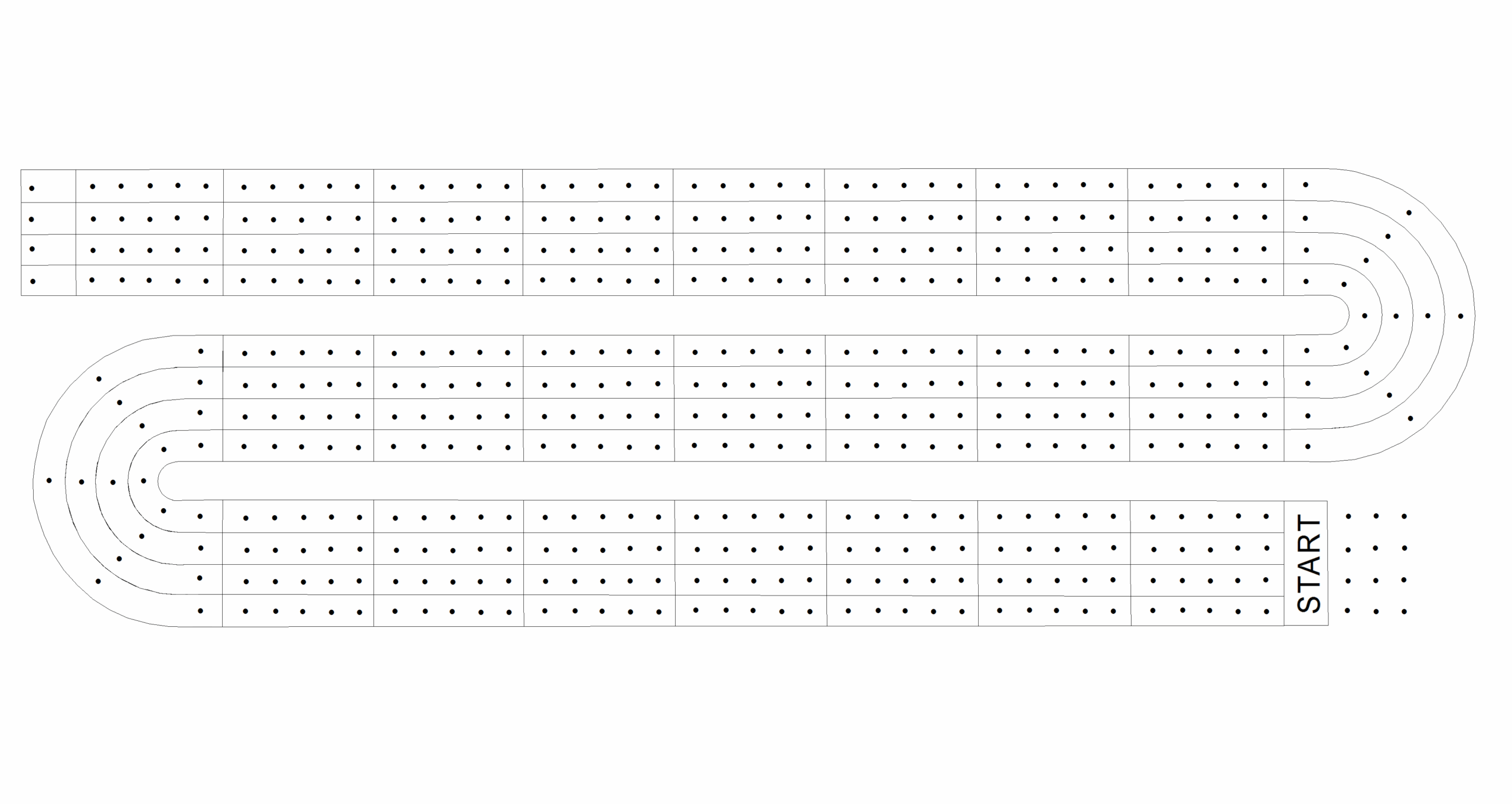Need A Bit Of Help With Cribbage Board Template Inkscape Help 