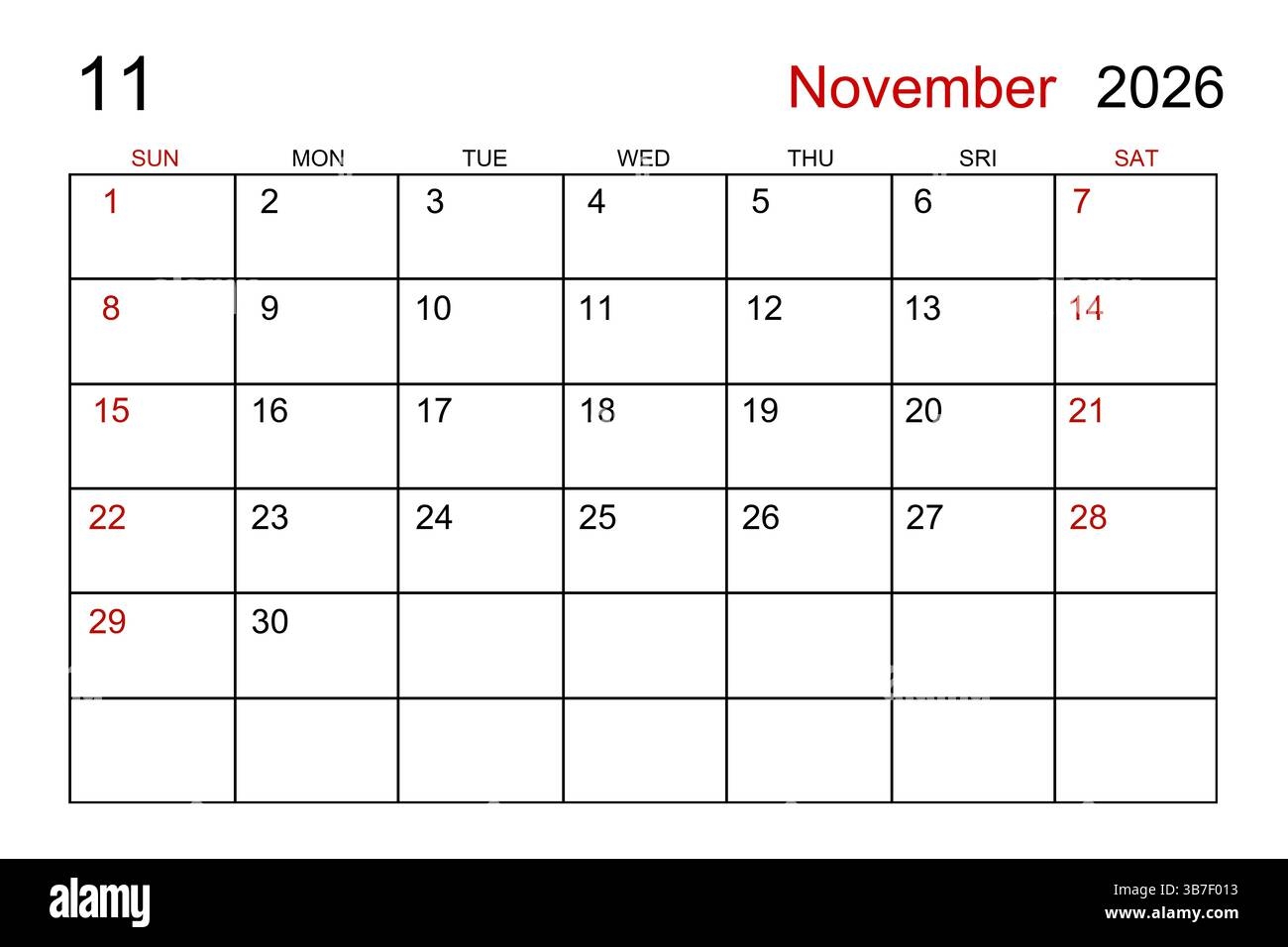 November 2026 Cut Out Stock Images amp Pictures Alamy