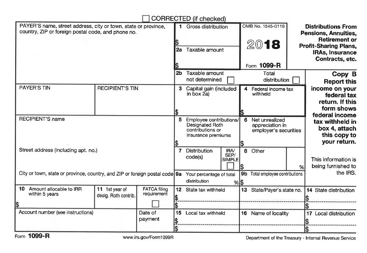 Nys Form It 1099 R Printable