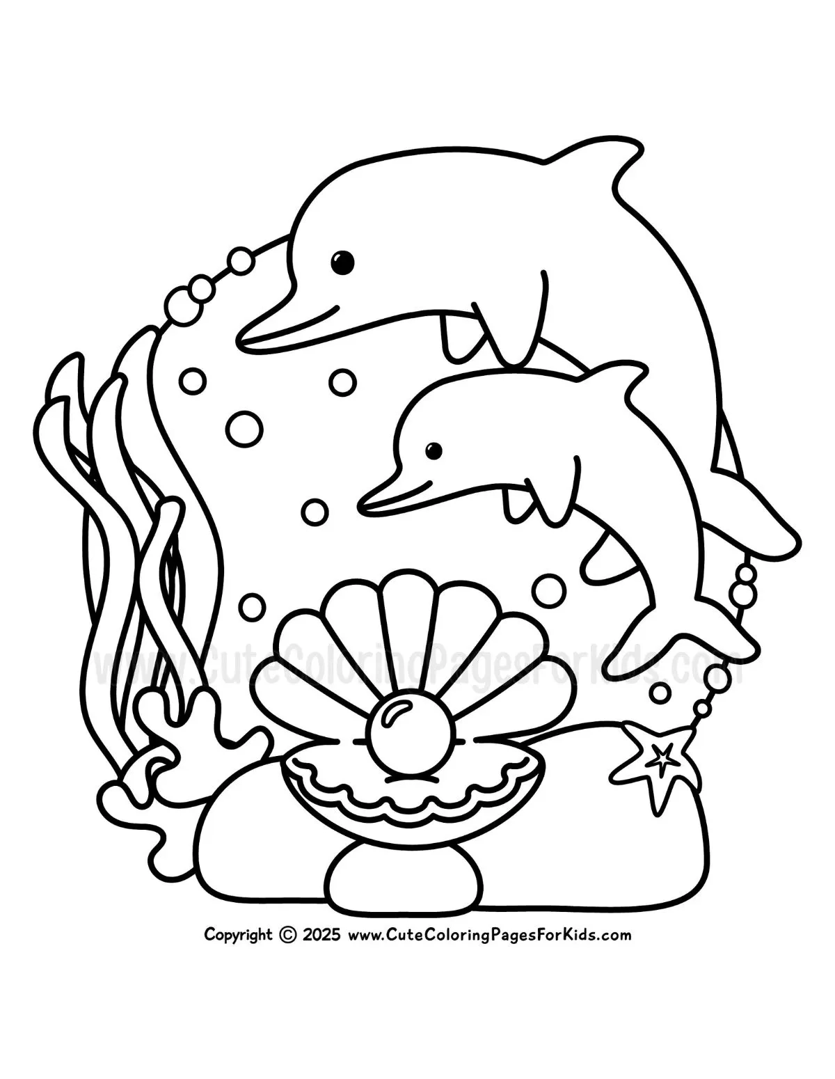 Ocean Coloring Pages Free PDF Printables Cute Coloring Pages 