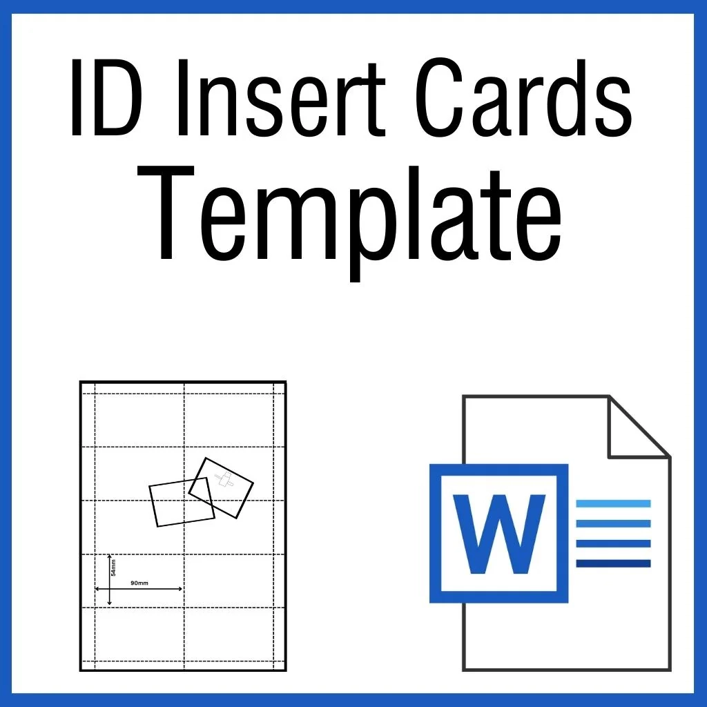 Printable Id Badge Template