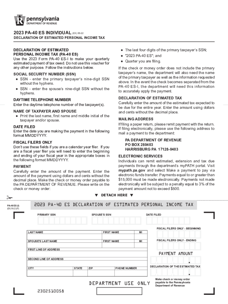 Pa 40 Tax Form 2024 Printable Pdf