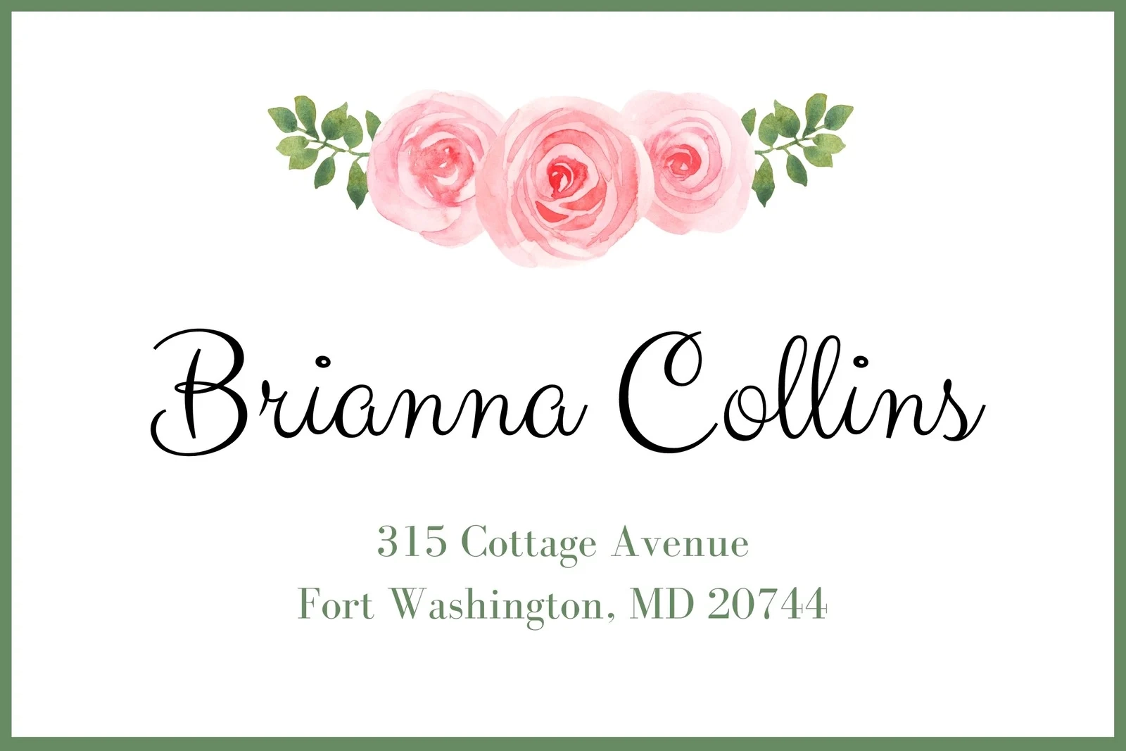 Page 2 Free And Printable Custom Address Label Templates Canva