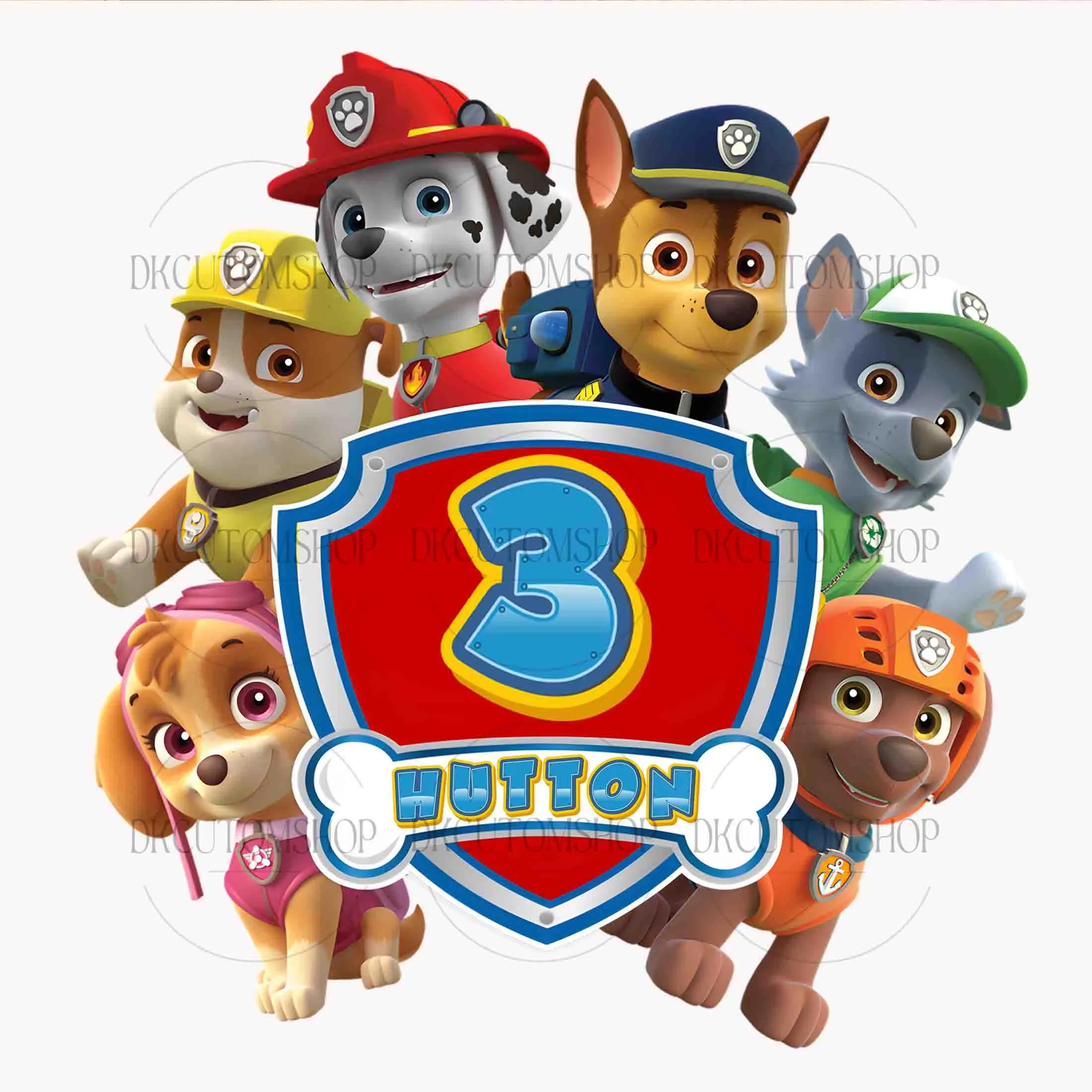 Paw Patrol Svg Birthday Shirt Etsy de
