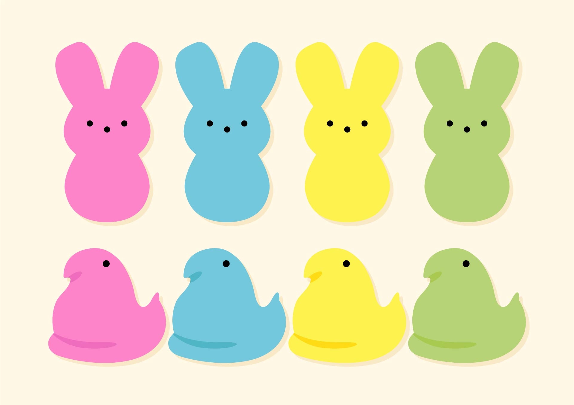 Peeps Chick Template 10 Free PDF Printables Printablee