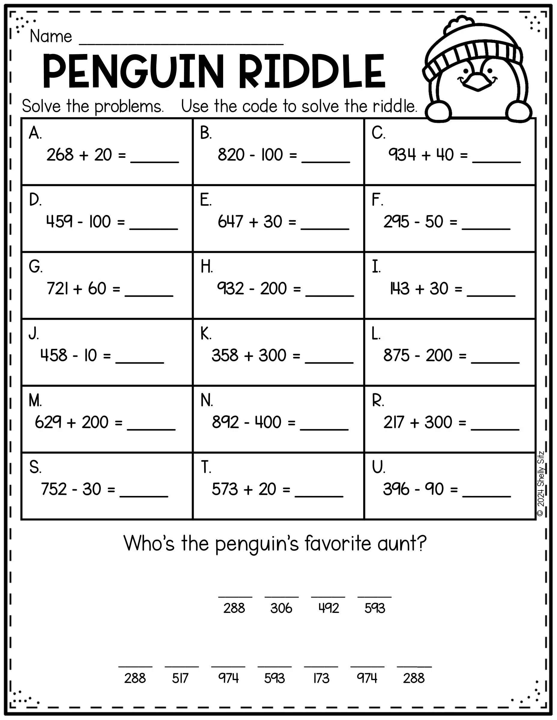 Worksheets For 2nd Graders Printable Free