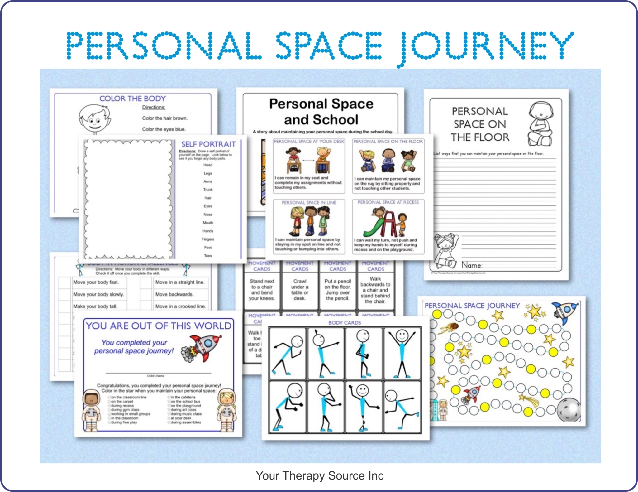 Personal Space Worksheets Worksheets Library