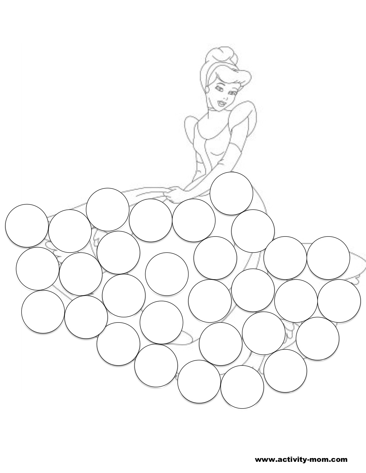 Dot Art Printable Page