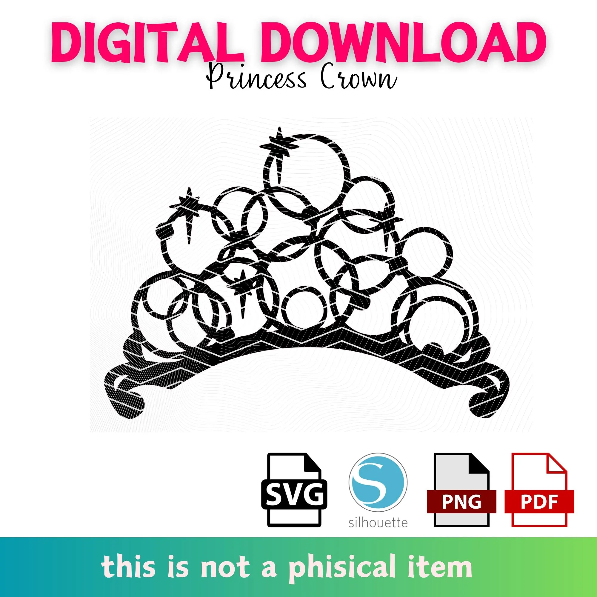 Glinda Crown Template Printable