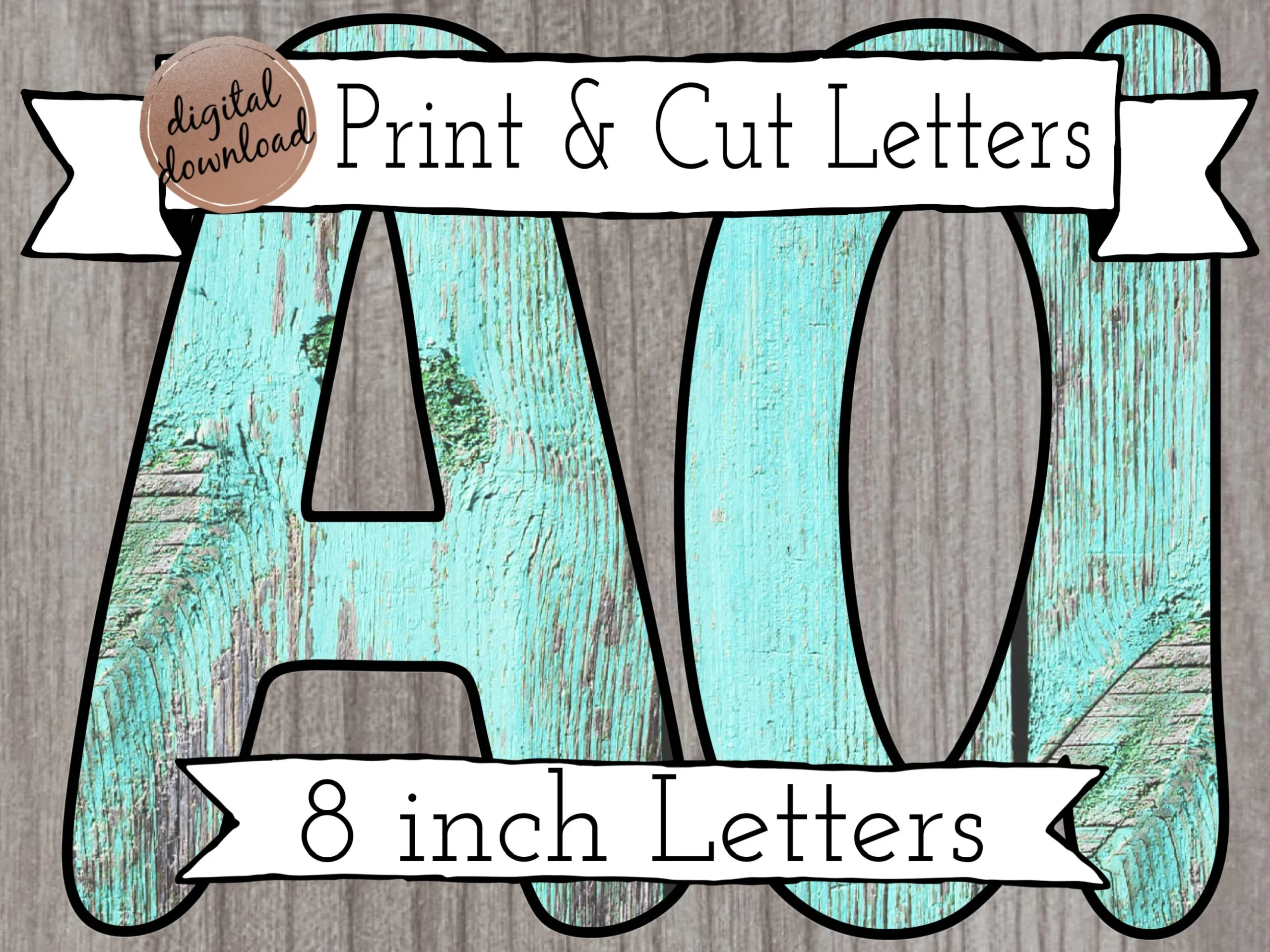 Print And Cut Letters And Numbers For Bulletin Boards 8 Inch 