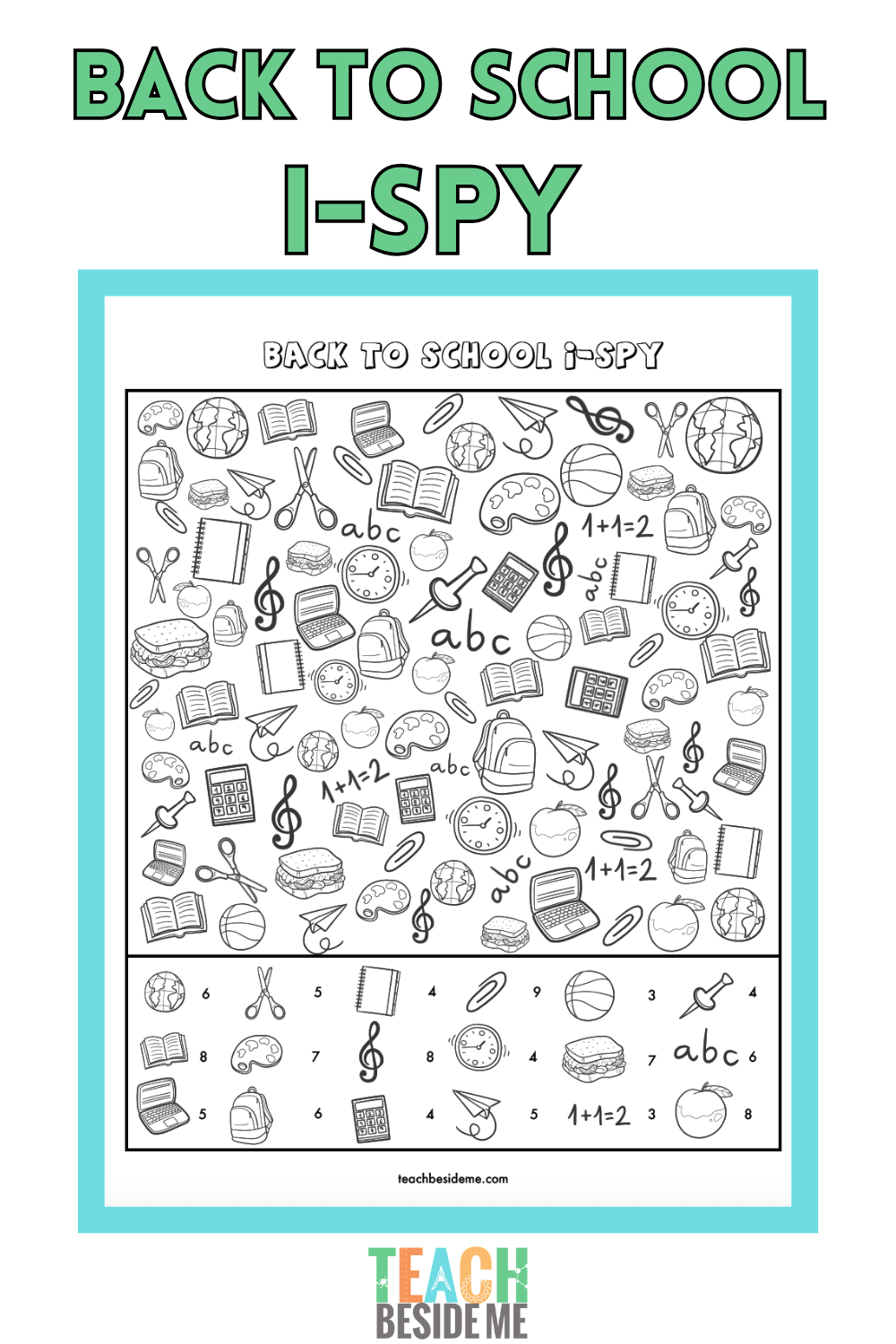 Free I Spy Printables Pdf