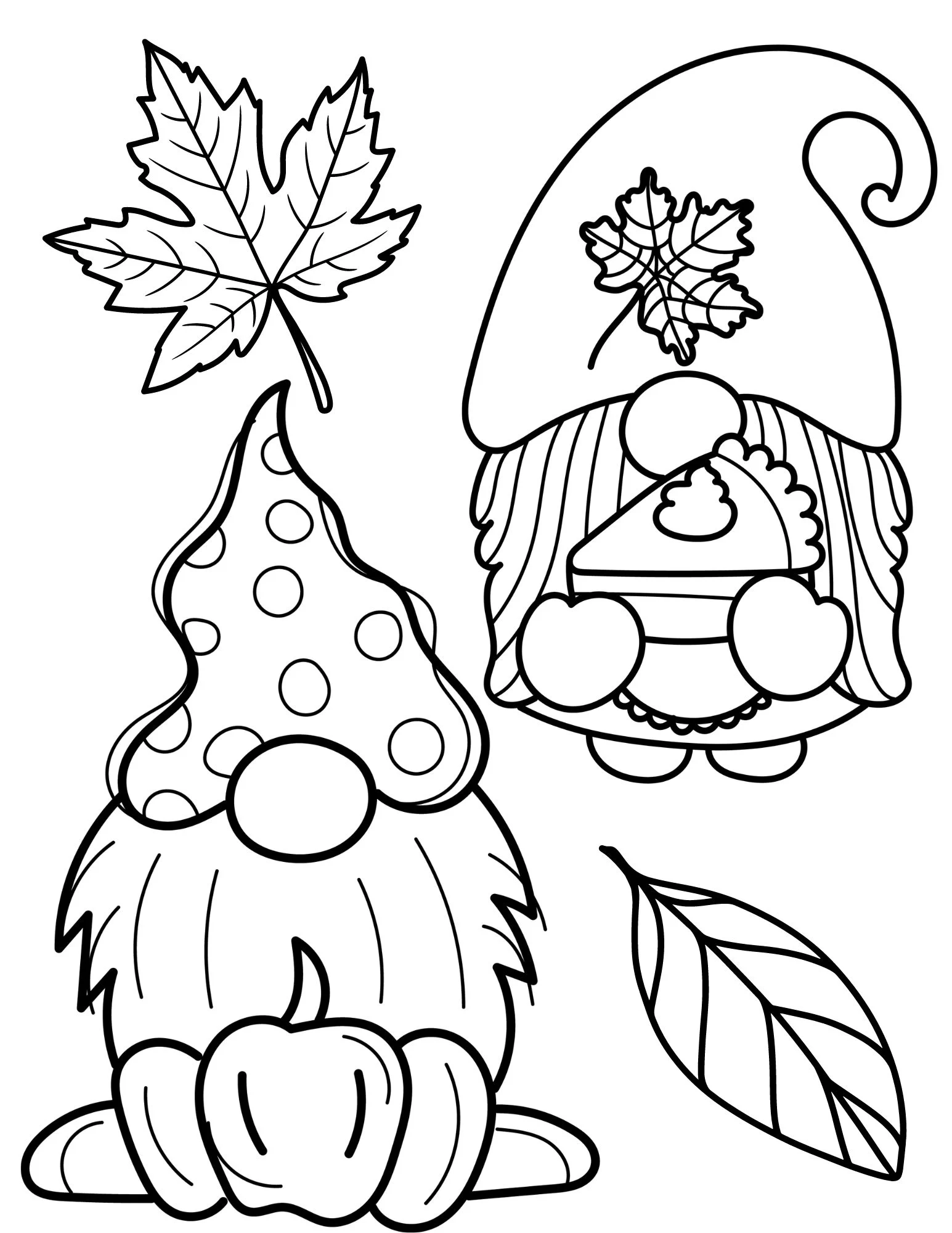 Autumn Colouring Sheets Printable