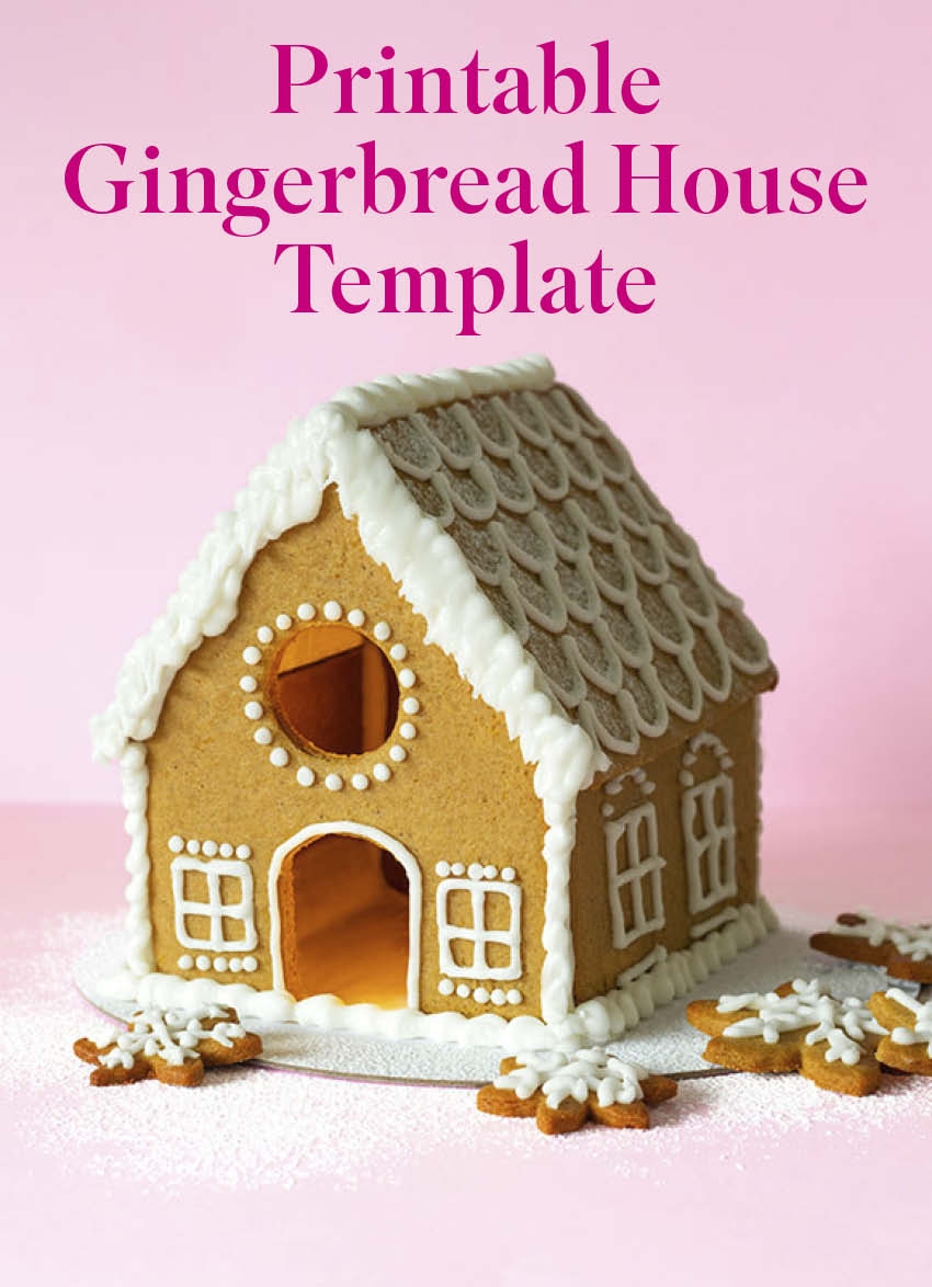 Free Printable Templates For Gingerbread House
