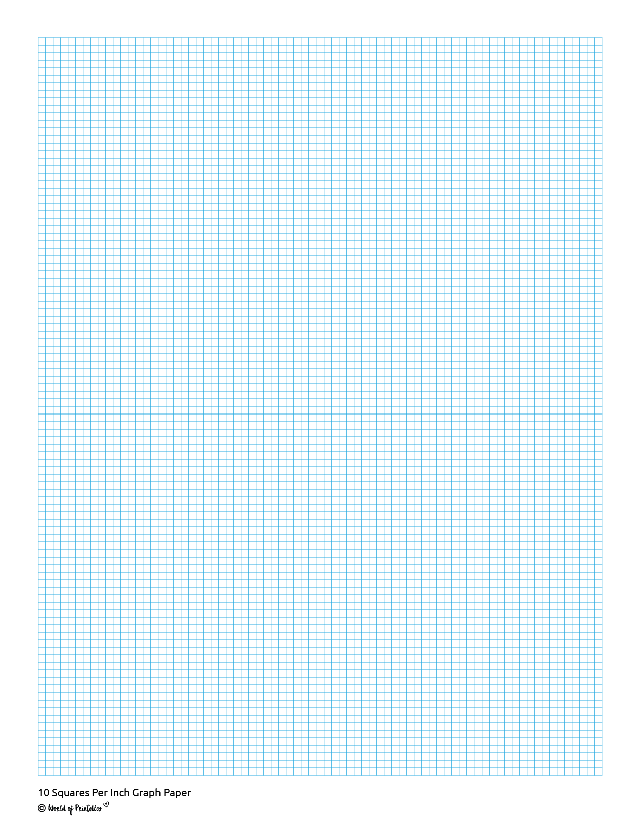 1/8 Inch Graph Paper Printable Pdf