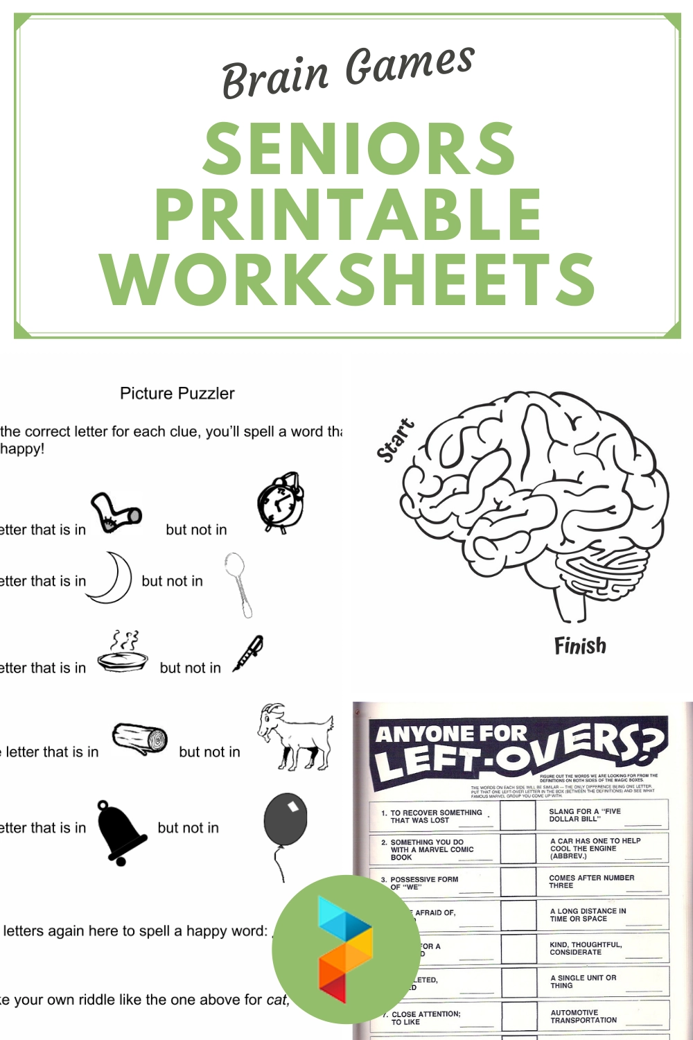 Printable Activity Sheets For Seniors