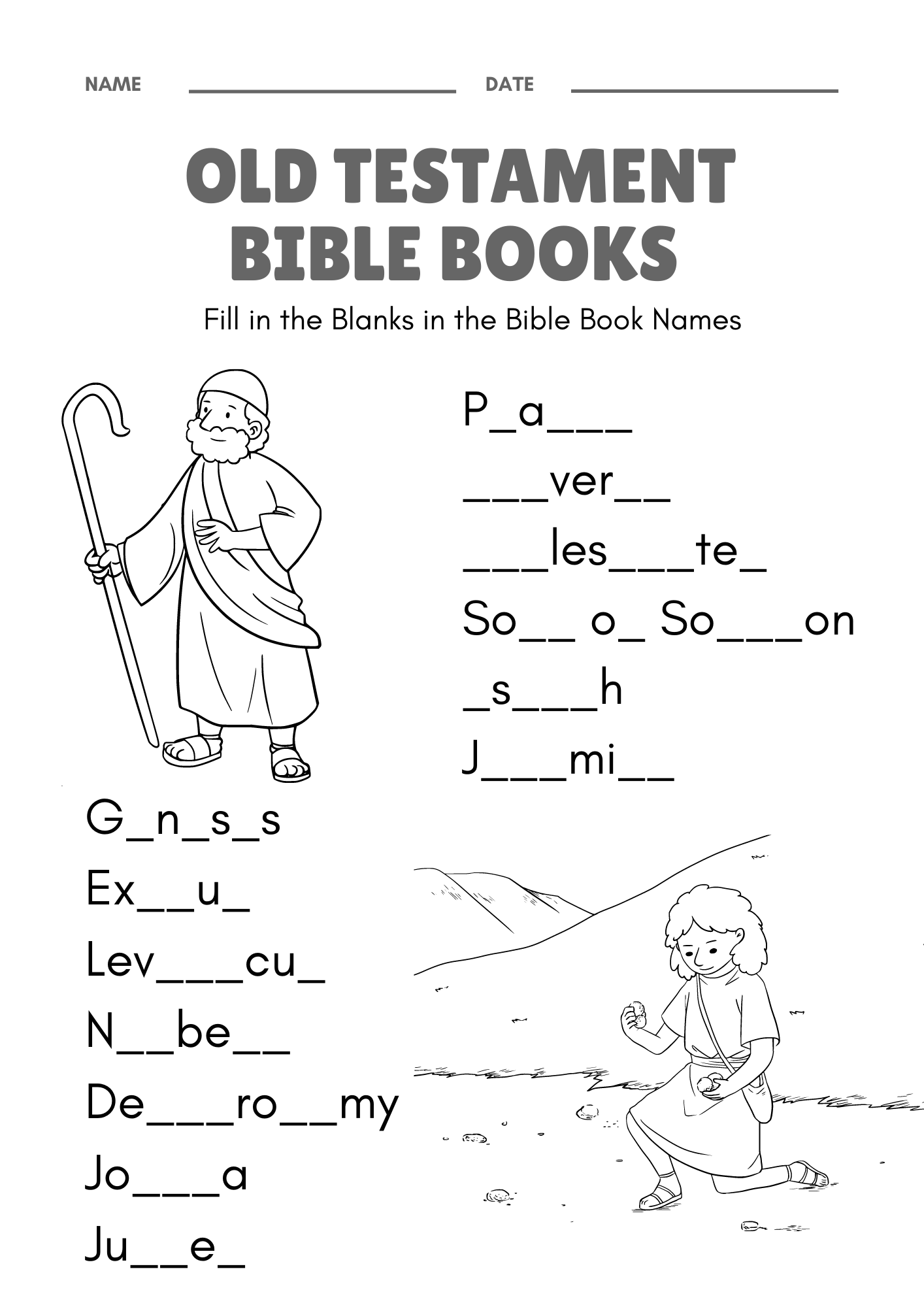 Printable Mothers Of The Bible Worksheet Kids Bible Teacher 