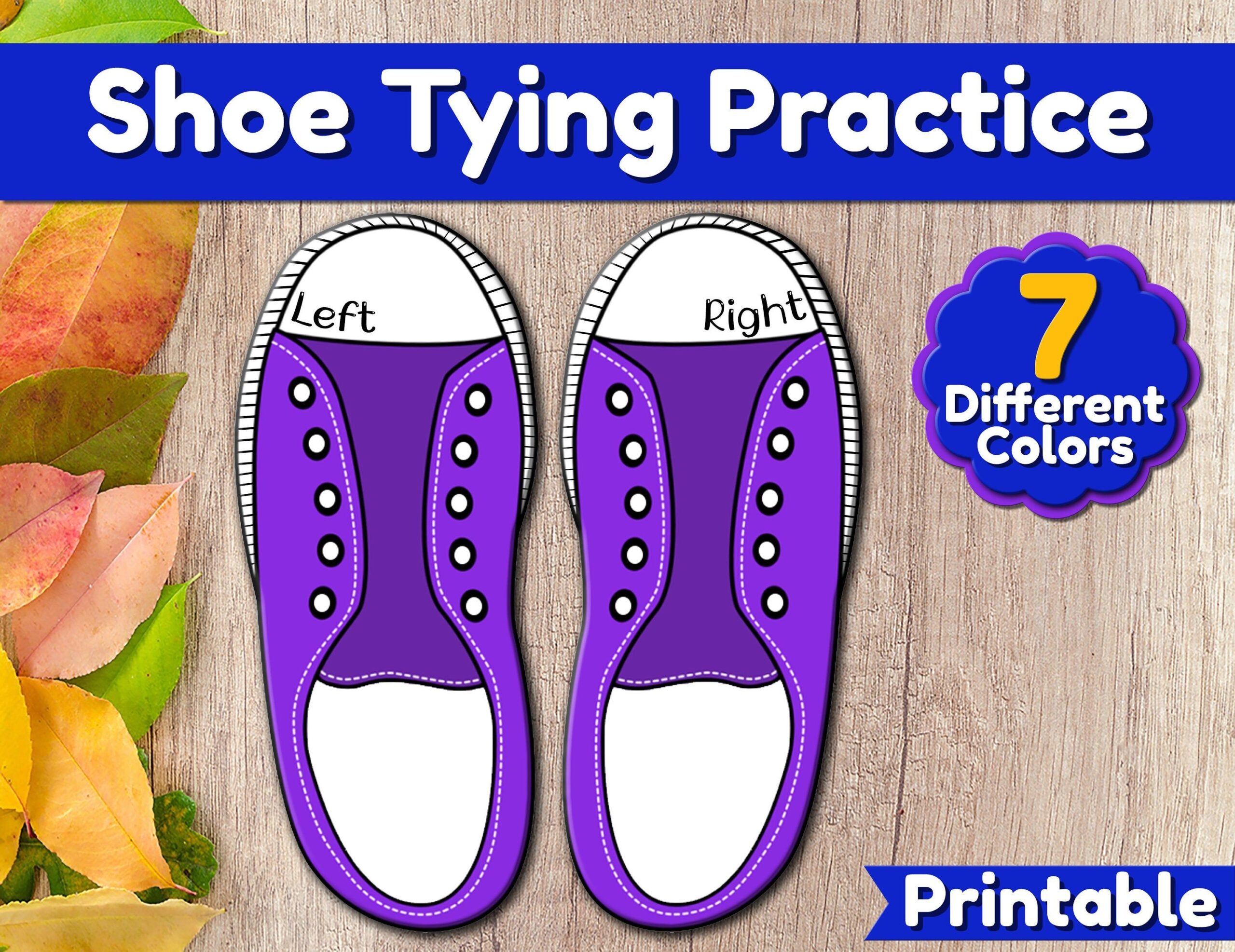 Printable Shoe Lacing Cards Shop On Pinterest