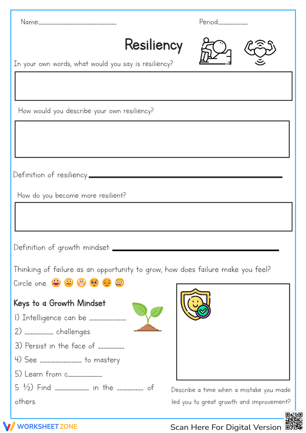 Free Printable Social Emotional Worksheets