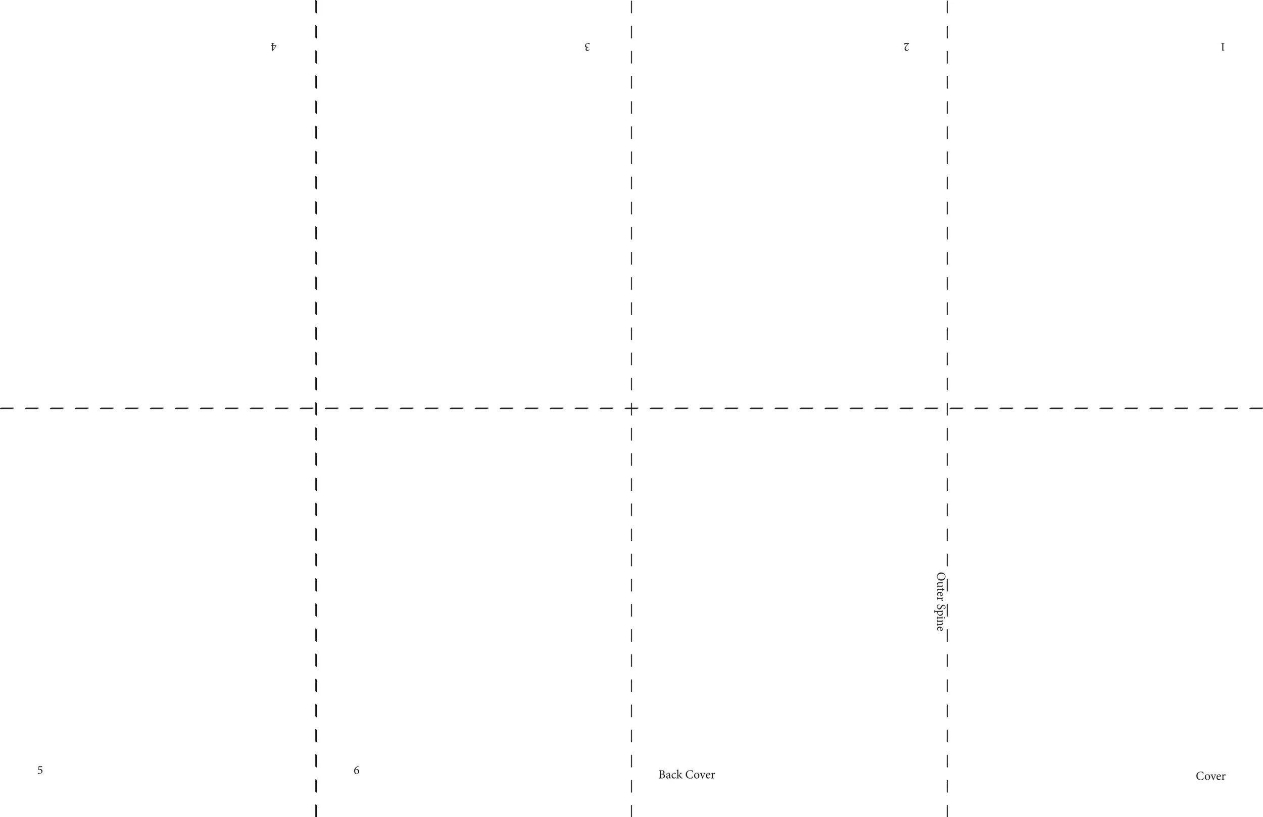 Printable Zine Template
