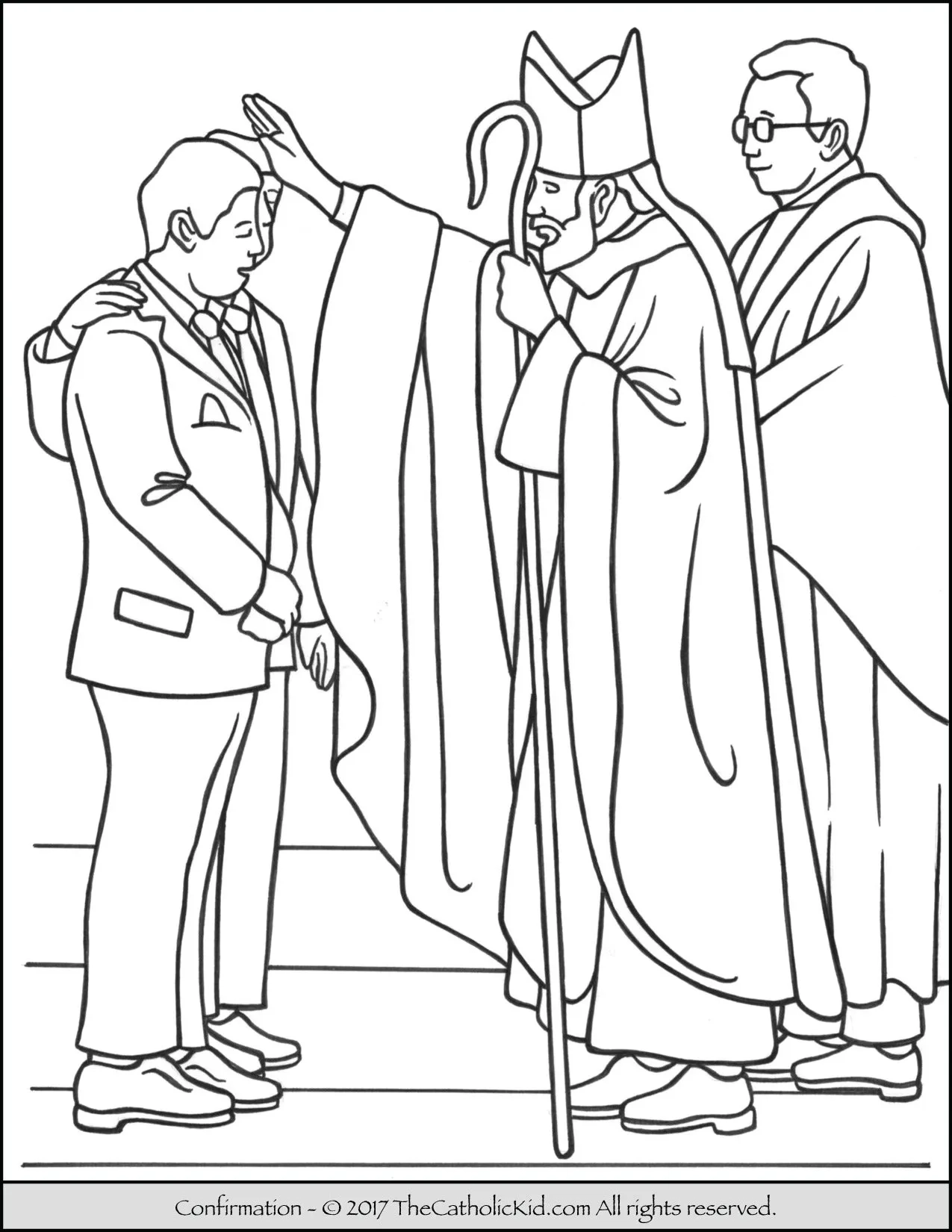 Sacrament Of Confirmation Coloring Pages Download Pack 
