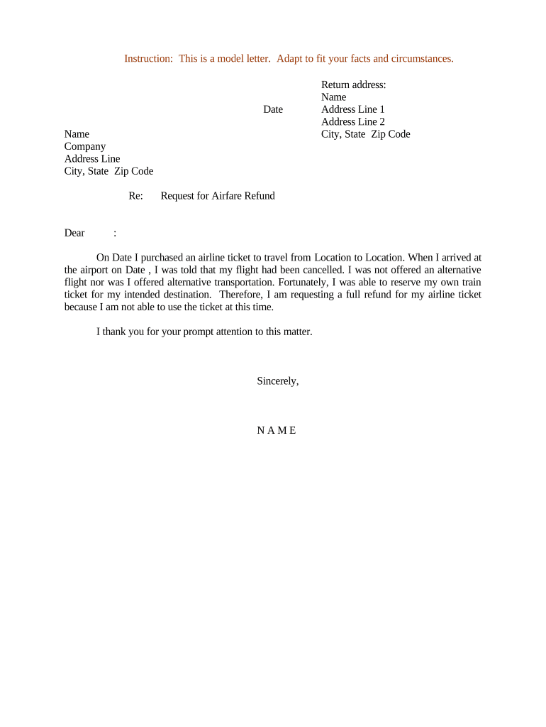 Irs Form Request For Refund