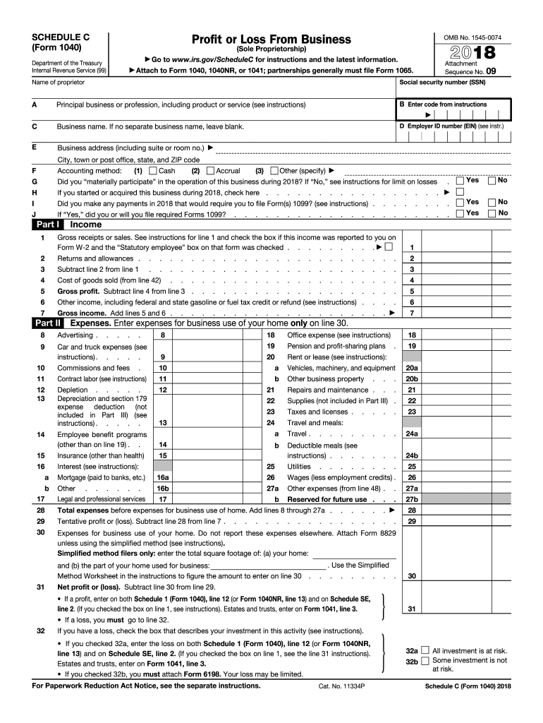 Schedule C Instructions How To File In 10 Simple Steps