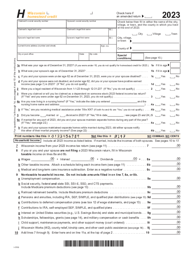 Schedule H Wisconsin Fill Out amp Sign Online DocHub
