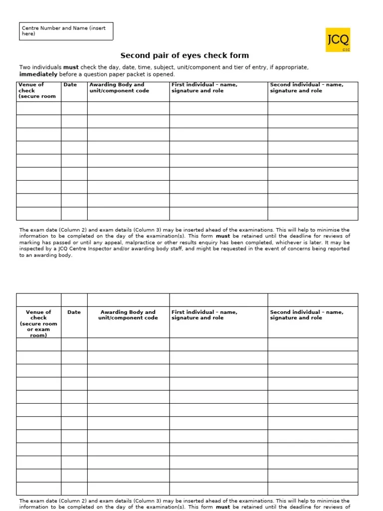 Jcq Form 9 Download