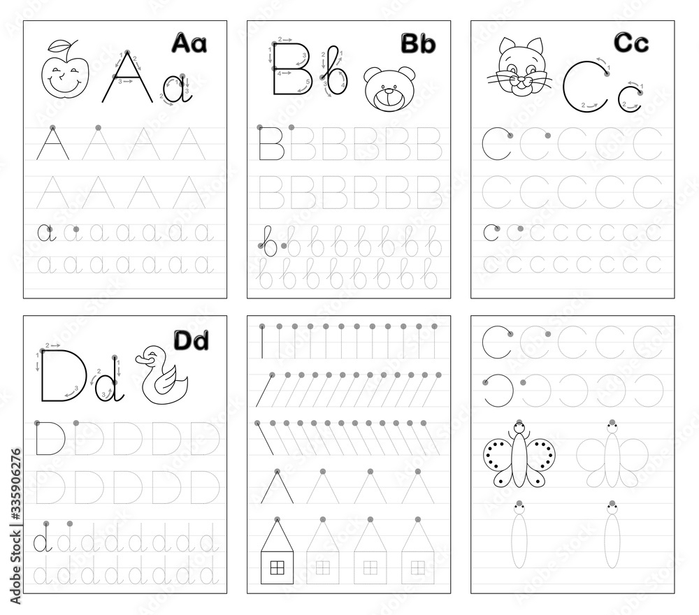 Abc Kids Learning Printable Worksheet