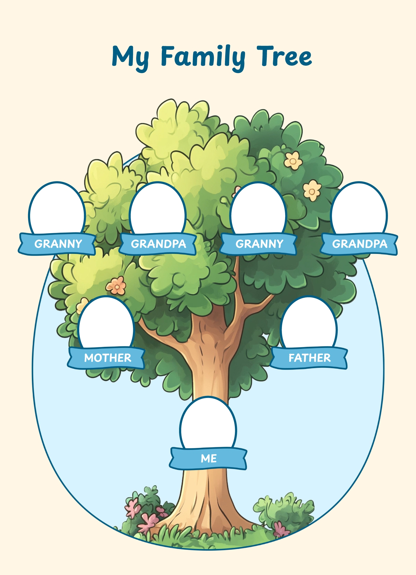 Family Tree Templates Printable