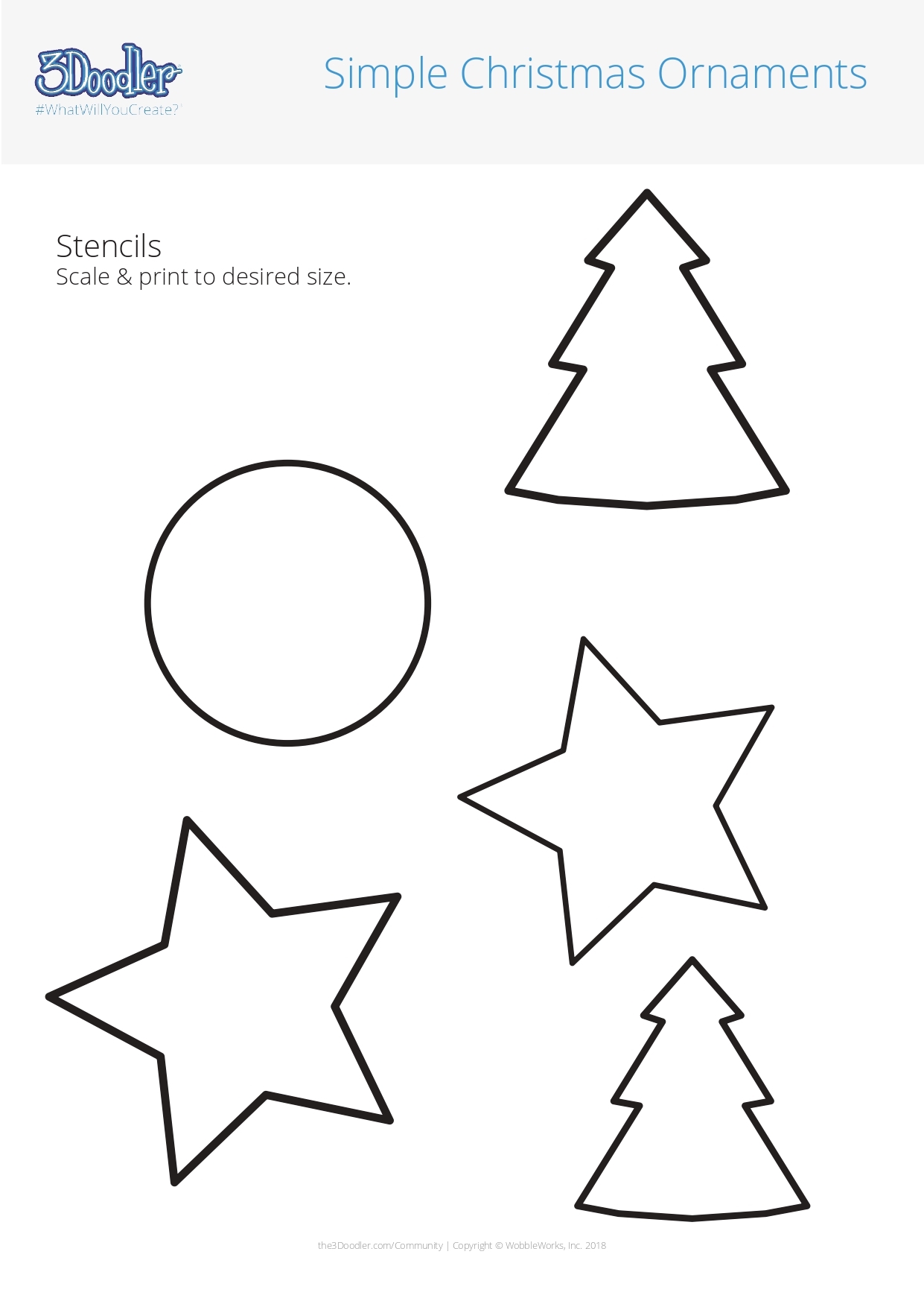Printable Easy 3d Pen Templates