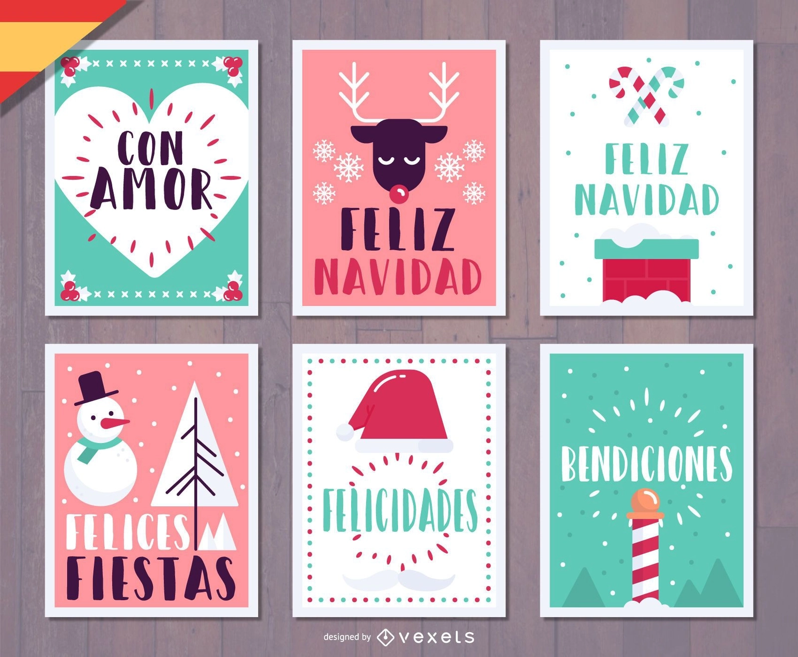 Spanish Christmas Cards Printable Free