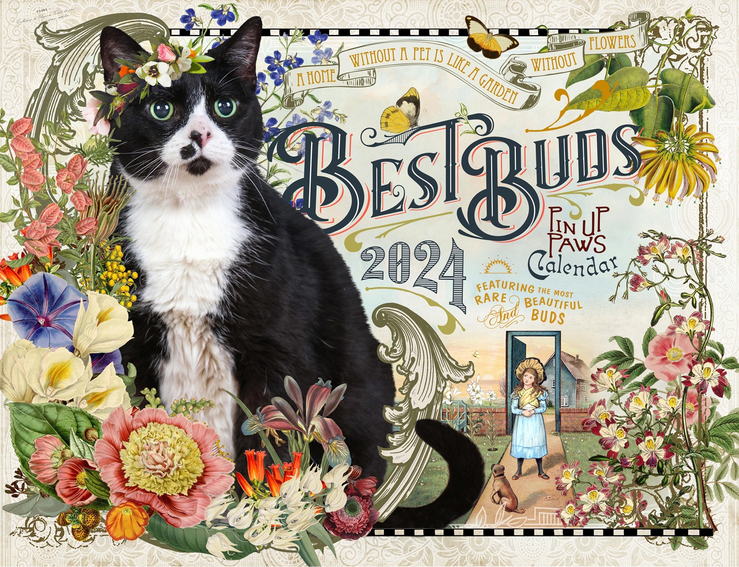 St Augustine Humane Society THE GILDED PAW 2026 Pin Up Paws 