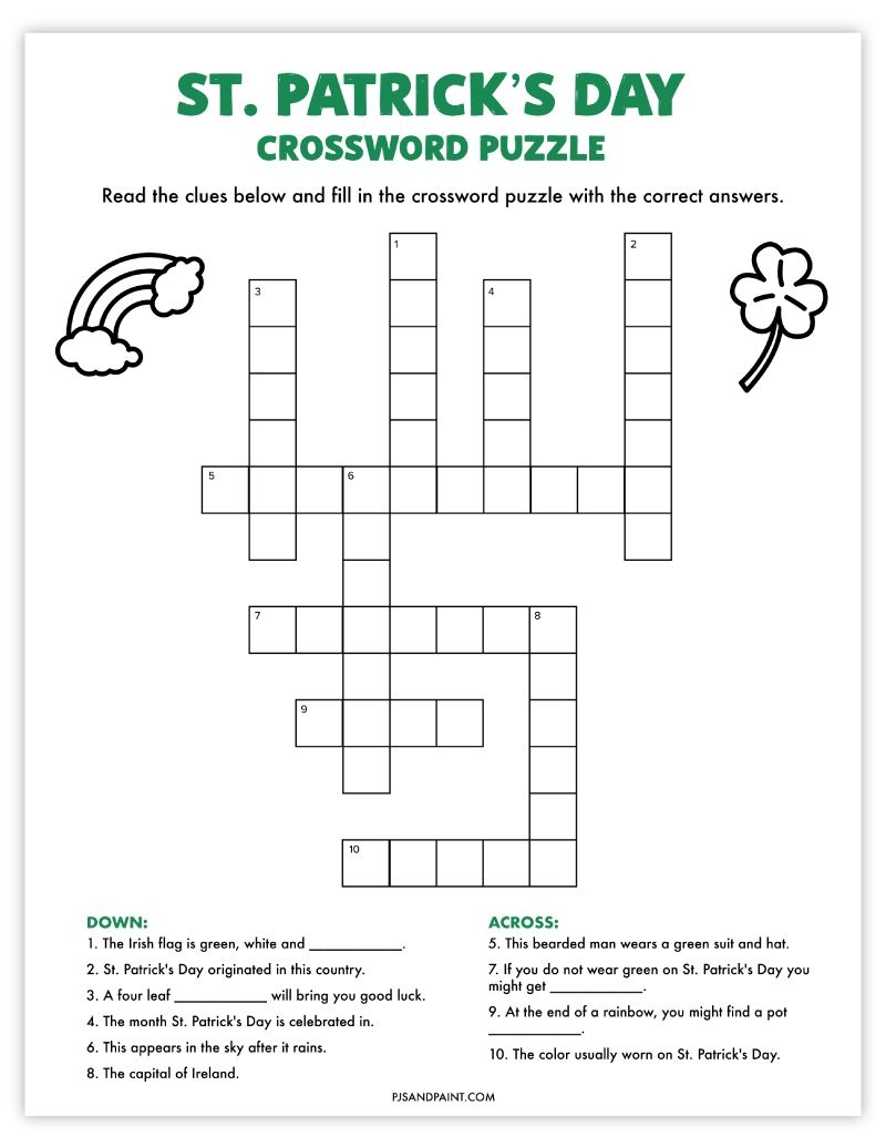 Printable Crossword Puzzles Indianapolis Star