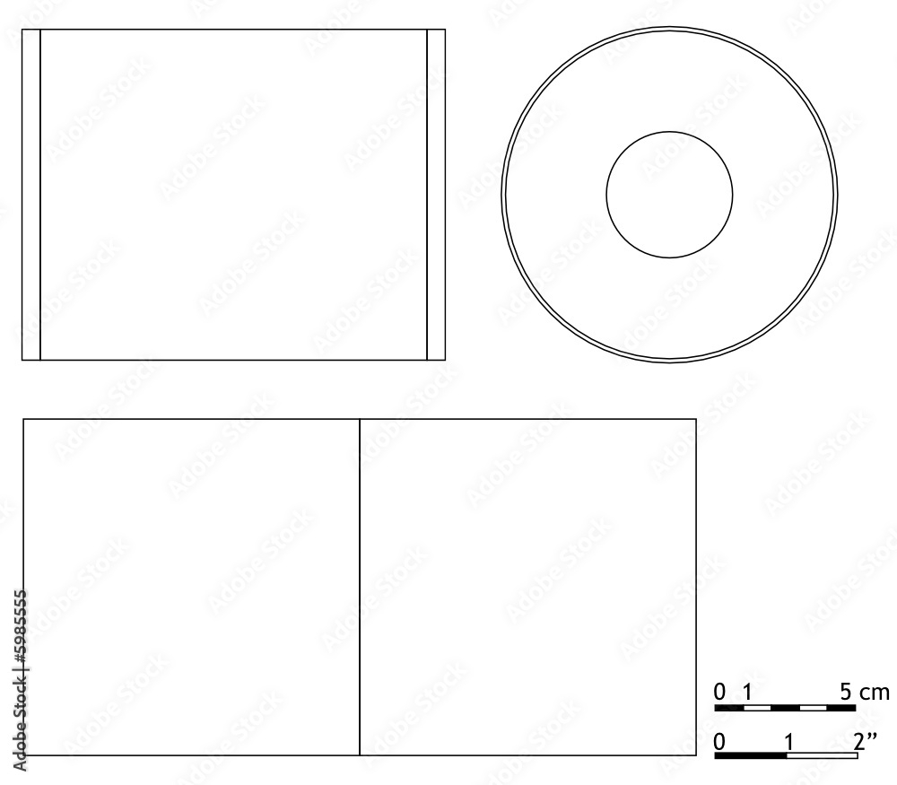 Printable Cd Cover Template