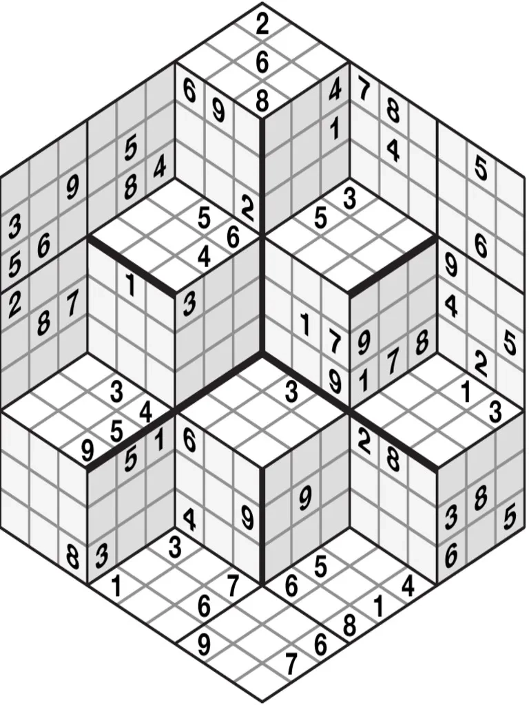 Sudoku 3D Puzzle PDF