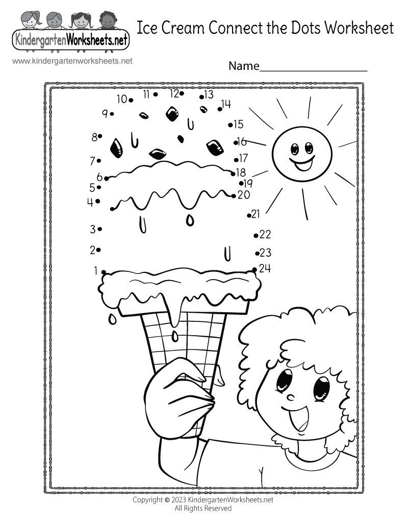 Join The Dots For Kids Printable