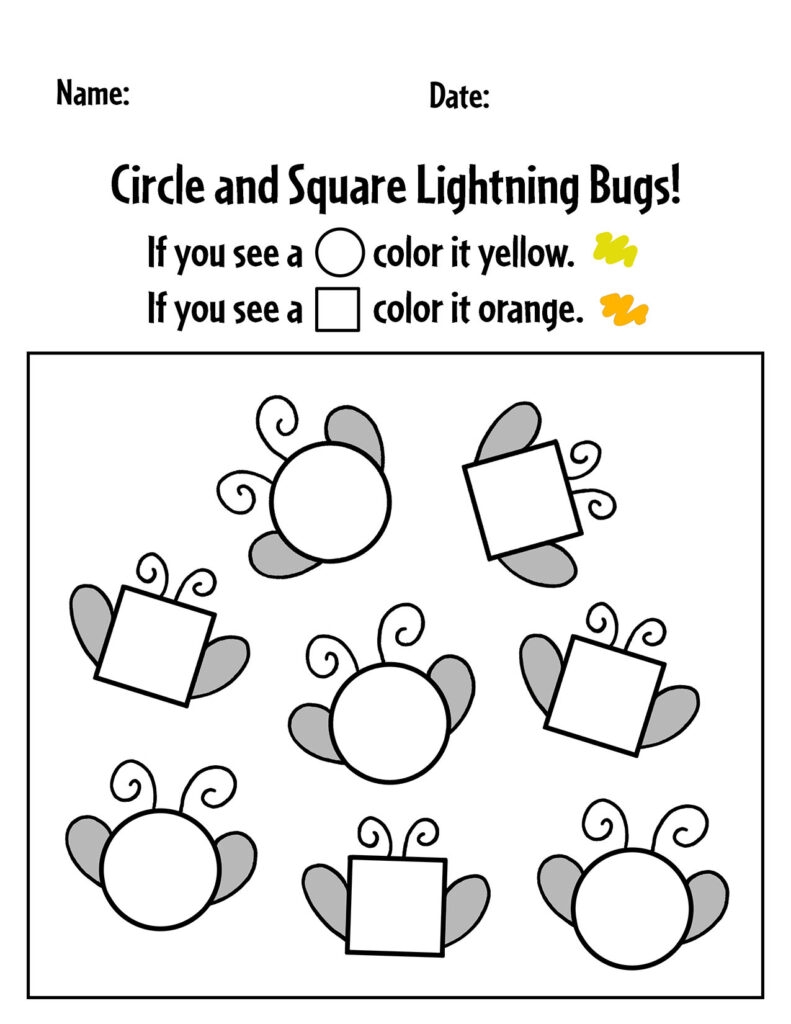 Printable Summer Worksheets For Kindergarten