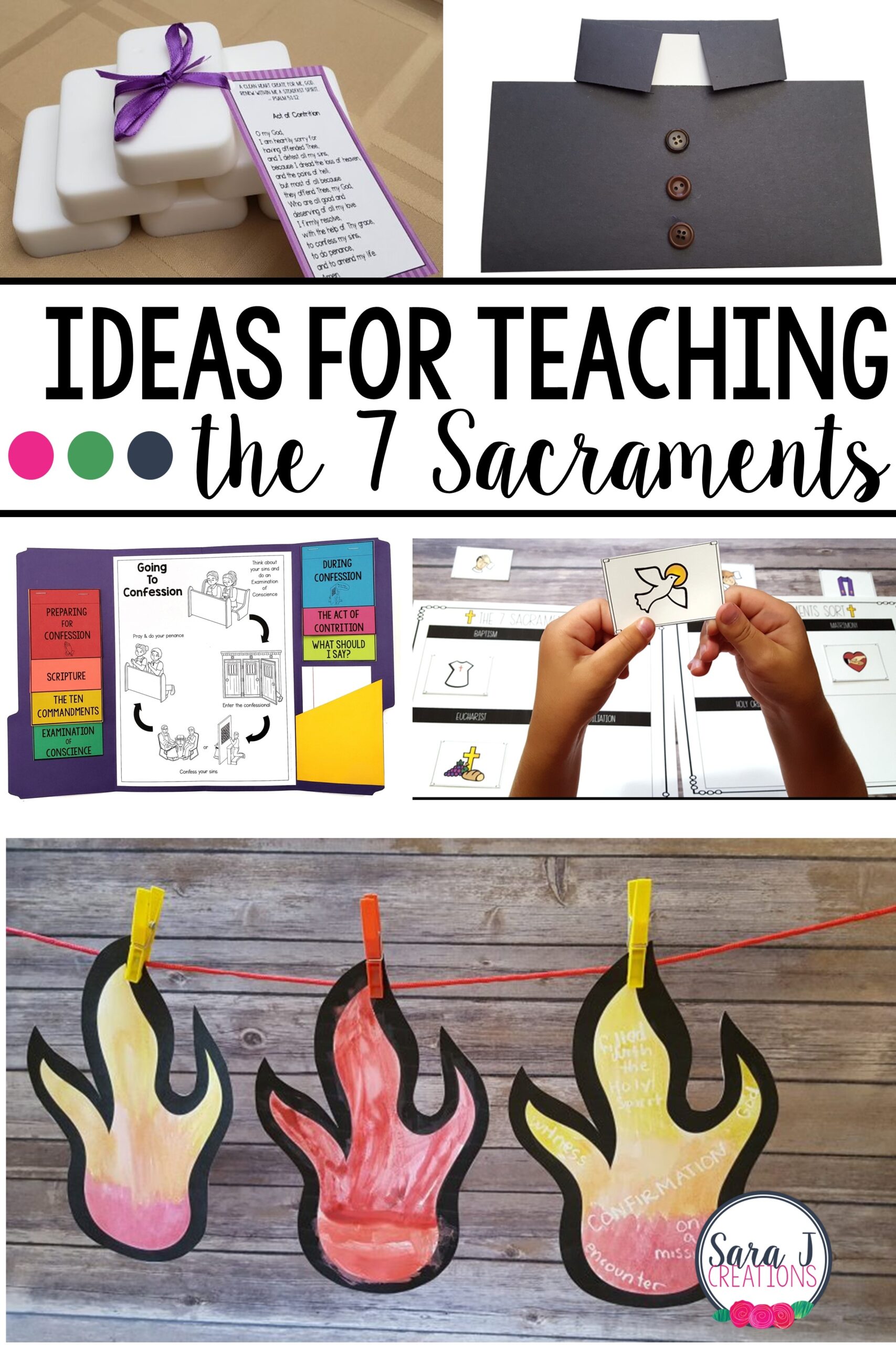 Free Printable 7 Sacraments For Catholic Kids